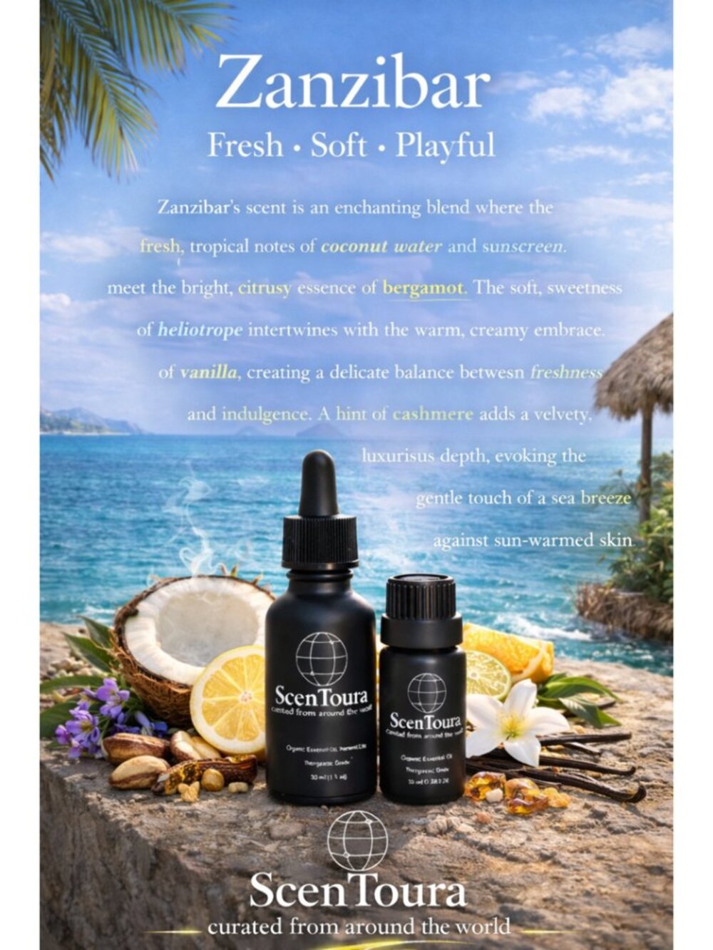 Zanzibar - Scent Oil - 10 ml bottle